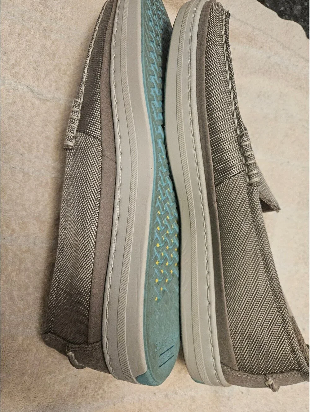 Cole Haan Grand Series Men's Slip On Loafers Gray Mesh Comfort Shoes 12M